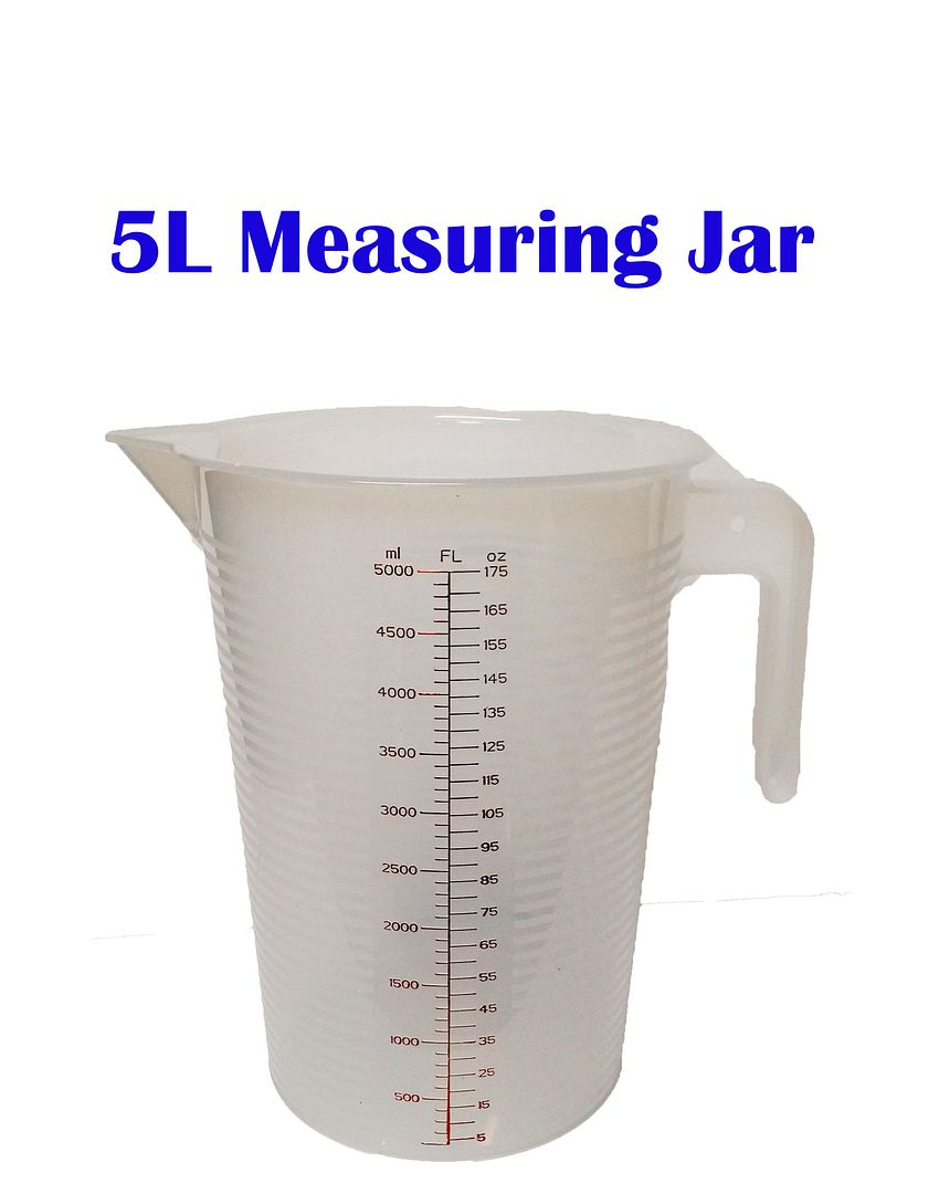 Still Spirits Food grade 5L PE Measuring Jar for Spirits Making/Water